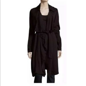 2 for $25: Cloth & Stone Tencel Trench Coat Duster Size Small
